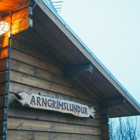 Arngrimslundur Log Cabin - Cabin 3 Villa Flúðir Eksteriør billede