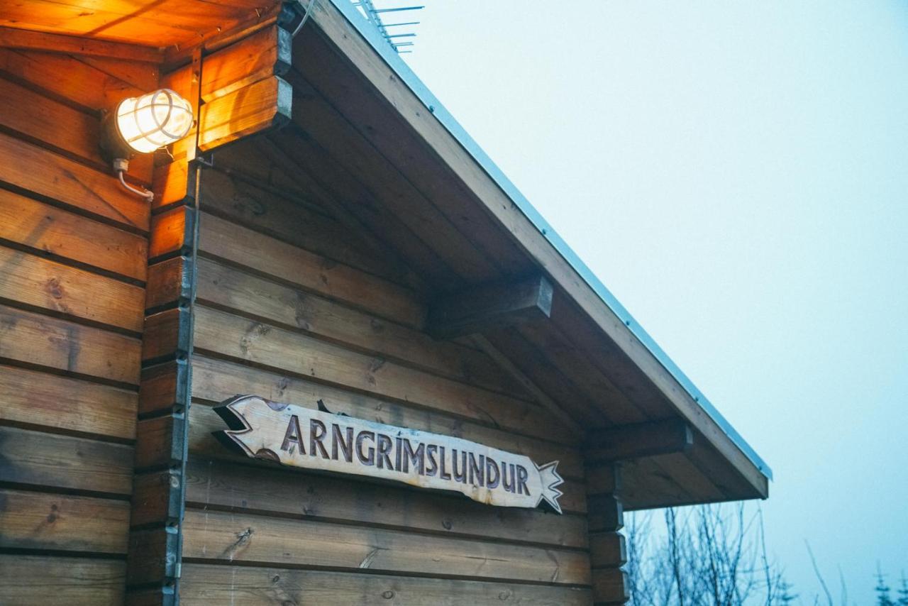 Arngrimslundur Log Cabin - Cabin 3 Villa Flúðir Eksteriør billede